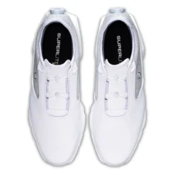 FootJoy Men's Superlites XP BOA Golf Shoes -Golf Bag Sales footjoy superlites xp boa golf shoes white silver 03 09945.1632948291