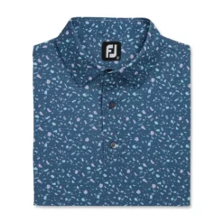 FootJoy Terrazzo Print Lisle Self Collar Polo 11 FootJoy Terrazzo Print Lisle Self Collar Polo -Golf Bag Sales footjoy terrazzo print lisle self collar polo bluestone 04 50545.1673903676