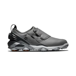FootJoy Men's Tour Alpha BOA Golf Shoes -Golf Bag Sales footjoy tour alpha boa golf shoes gray charcoal orange 01 85801.1651760815
