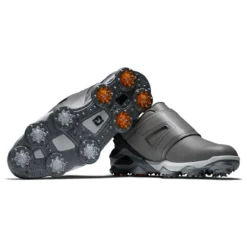 FootJoy Men's Tour Alpha BOA Golf Shoes -Golf Bag Sales footjoy tour alpha boa golf shoes gray charcoal orange 06 02204.1651760816