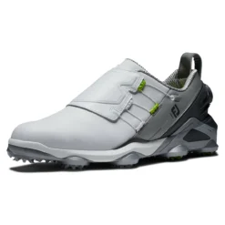 FootJoy Men's Tour Alpha BOA Golf Shoes -Golf Bag Sales footjoy tour alpha boa golf shoes white gray charcoal 03 74014.1651760816