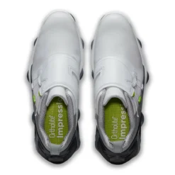 FootJoy Men's Tour Alpha BOA Golf Shoes -Golf Bag Sales footjoy tour alpha boa golf shoes white gray charcoal 07 54324.1651760816