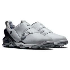 FootJoy Men's Tour Alpha Dual BOA Golf Shoes -Golf Bag Sales footjoy tour alpha dual boa golf shoes white navy gray 05 73112.1642002991