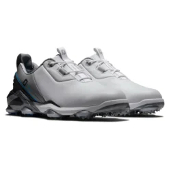 FootJoy Men's Tour Alpha Golf Shoes -Golf Bag Sales footjoy tour alpha golf shoes white gray blue 05 54387.1667846566