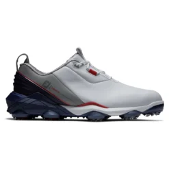 FootJoy Men's Tour Alpha Golf Shoes -Golf Bag Sales footjoy tour alpha golf shoes white navy 01 95290.1667846823
