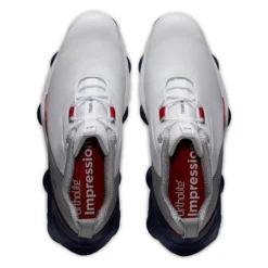 FootJoy Men's Tour Alpha Golf Shoes -Golf Bag Sales footjoy tour alpha golf shoes white navy 03 41760.1667846823