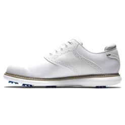 FootJoy Men's Traditions Golf Shoes -Golf Bag Sales footjoy traditions golf shoes white gray 02 05727.1668608822