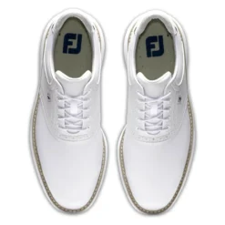 FootJoy Men's Traditions Golf Shoes -Golf Bag Sales footjoy traditions golf shoes white gray 03 77082.1668608825