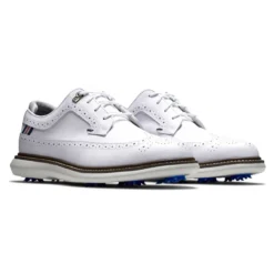 FootJoy Men's Traditions Golf Shoes -Golf Bag Sales footjoy traditions golf shoes white gray navy 05 41462.1636977356