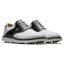 FootJoy Men's Traditions Saddle Golf Shoes -Golf Bag Sales footjoy traditions saddle golf shoes white camo 05 43544.1676576868