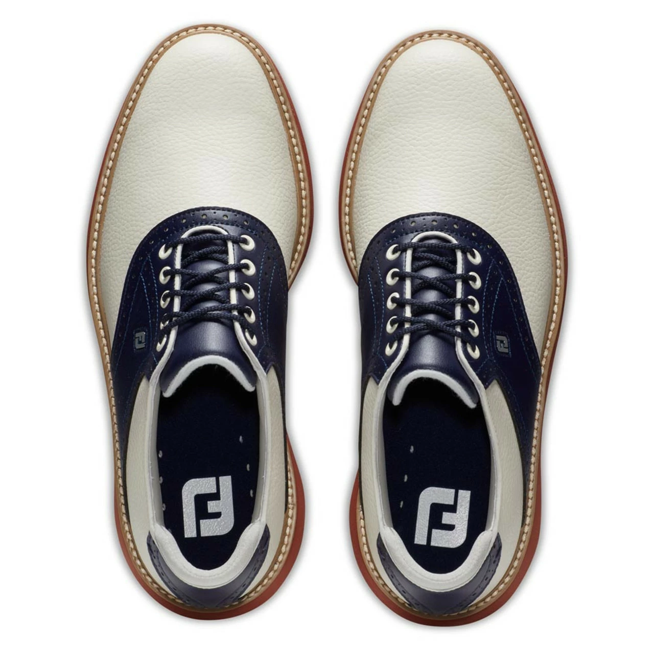 FootJoy Men's Traditions Spikeless Golf Shoes 9 FootJoy Men's Traditions Spikeless Golf Shoes - Image 9