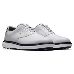 FootJoy Men's Traditions Spikeless Golf Shoes 34 FootJoy Men's Traditions Spikeless Golf Shoes -Golf Bag Sales footjoy traditions spikeless golf shoes white 05 28318.1678140729