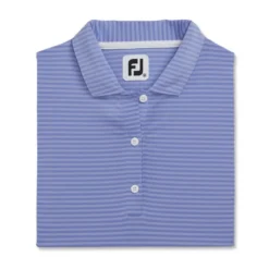 FootJoy Women's Cap Sleeve Tonal Stripe Polo -Golf Bag Sales footjoy womens cap sleeve tonal stripe polo violet 04 67376.1673904291