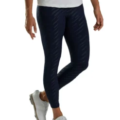 FootJoy Women's Embossed Legging -Golf Bag Sales footjoy womens embossed legging navy 02 73533.1678206779