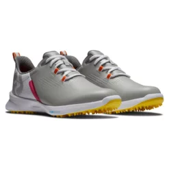 FootJoy Women's FJ Fuel Golf Shoes 22 FootJoy Women's FJ Fuel Golf Shoes -Golf Bag Sales footjoy womens fj fuel golf shoes gray white yellow 05 57536.1642000147