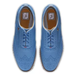 FootJoy Women's FJ Sport Retro Golf Shoes - Previous Season Style -Golf Bag Sales footjoy womens fj sport retro golf shoes blue white 03 07084.1657651448