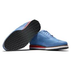 FootJoy Women's FJ Sport Retro Golf Shoes - Previous Season Style -Golf Bag Sales footjoy womens fj sport retro golf shoes blue white 06 97945.1657651448