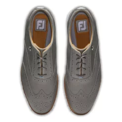 FootJoy Women's FJ Sport Retro Golf Shoes - Previous Season Style -Golf Bag Sales footjoy womens fj sport retro golf shoes gray white 03 11407.1657651448
