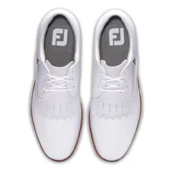 FootJoy Women's FJ Sport Retro Golf Shoes - Previous Season Style -Golf Bag Sales footjoy womens fj sport retro golf shoes white gray 03 03623.1657651449