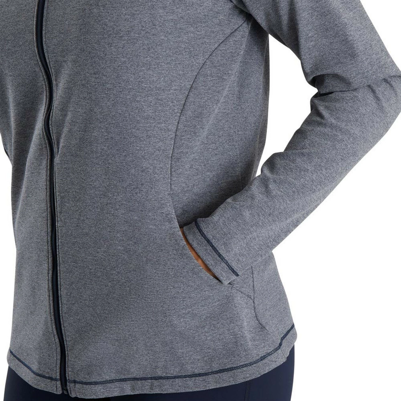 FootJoy Women's Full-Zip Hoodie 8 FootJoy Women's Full-Zip Hoodie - Image 8