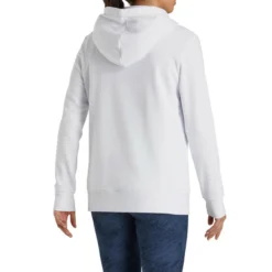 FootJoy Women's Full-Zip Hoodie - Prior Generation -Golf Bag Sales footjoy womens full zip hoodie white 03 13973.1633109708