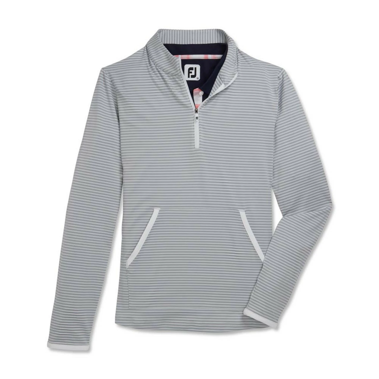 FootJoy Women's Half-Zip Tonal Stripe Mid-Layer 18 FootJoy Women's Half-Zip Tonal Stripe Mid-Layer - Image 18
