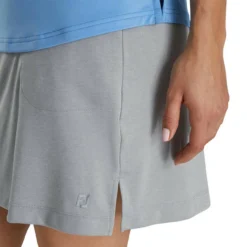 FootJoy Women's Knit Skort 27 FootJoy Women's Knit Skort -Golf Bag Sales footjoy womens knit skort heather grey 04 20759.1673905006