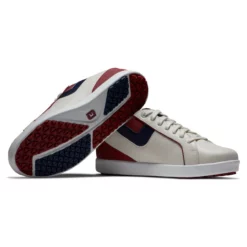 FootJoy Women's Links Golf Shoes -Golf Bag Sales footjoy womens links golf shoes bone burgundy 06 29381.1678199614