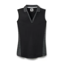 FootJoy Women's Open Placket Sleeveless Polo