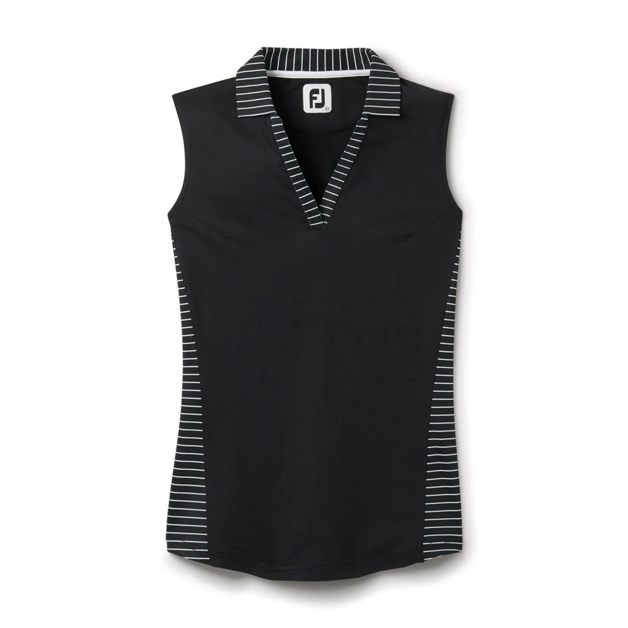 FootJoy Women's Open Placket Sleeveless Polo 1 FootJoy Women's Open Placket Sleeveless Polo
