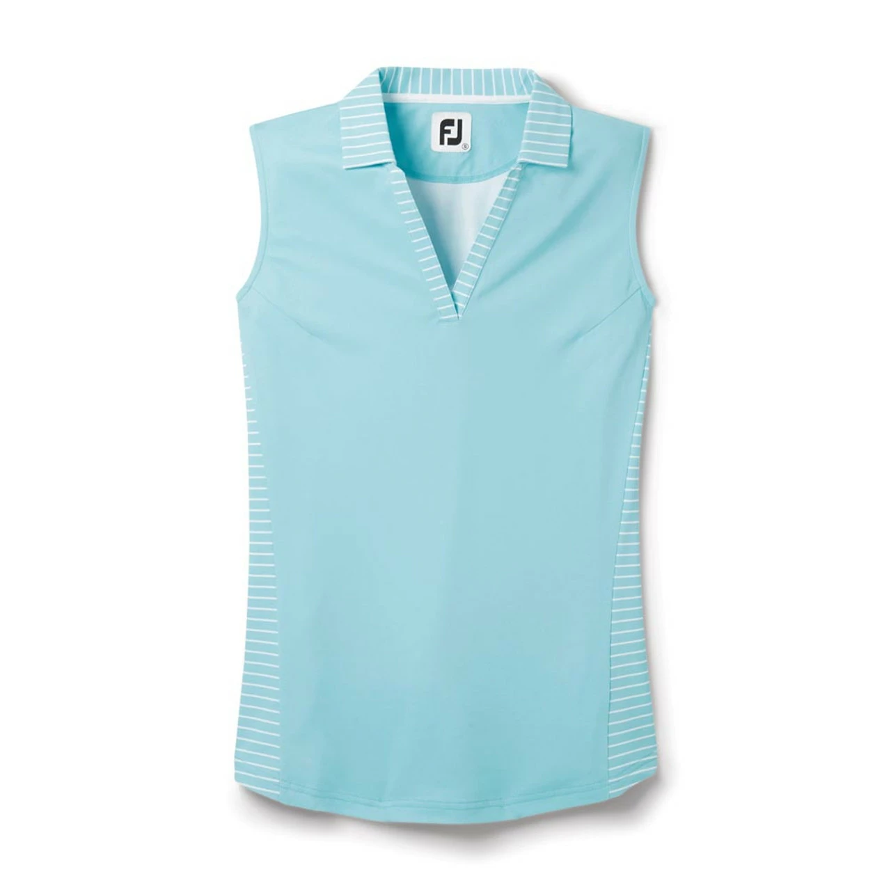 FootJoy Women's Open Placket Sleeveless Polo 5 FootJoy Women's Open Placket Sleeveless Polo - Image 5