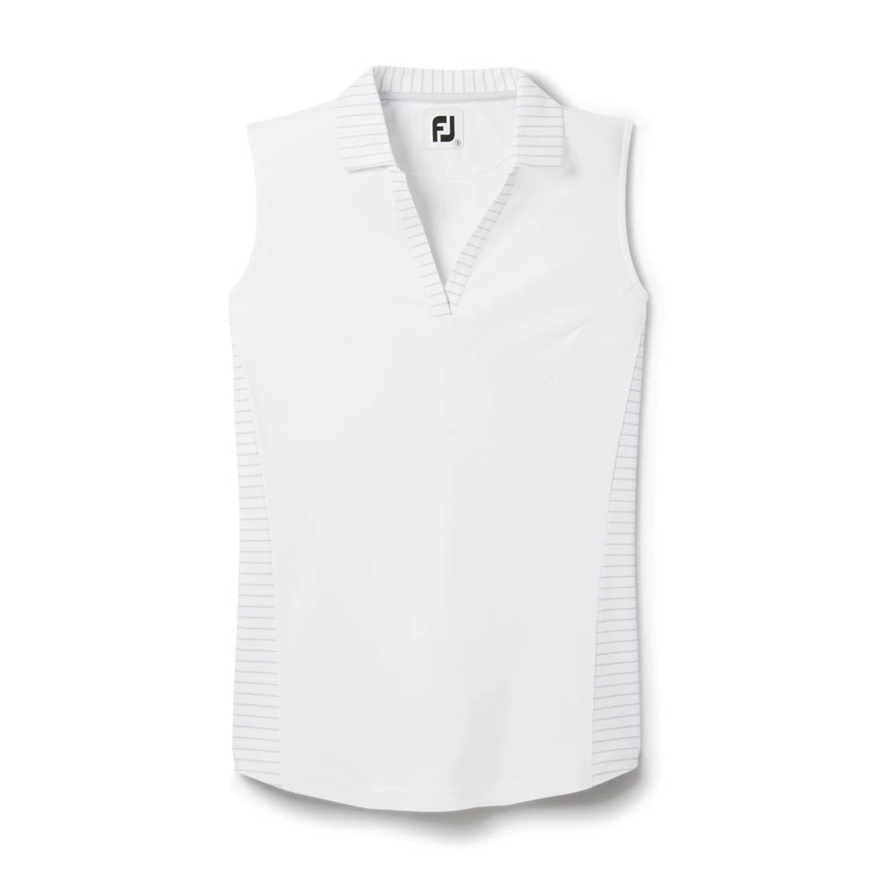 FootJoy Women's Open Placket Sleeveless Polo 9 FootJoy Women's Open Placket Sleeveless Polo - Image 9