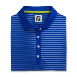 FootJoy Women's Sleeveless Pinstripe Polo -Golf Bag Sales footjoy womens sleeveless pinstripe polo cobalt 05 60469.1633122943