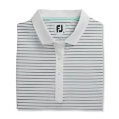 FootJoy Women's Sleeveless Pinstripe Polo -Golf Bag Sales footjoy womens sleeveless pinstripe polo white 05 60858.1633122943