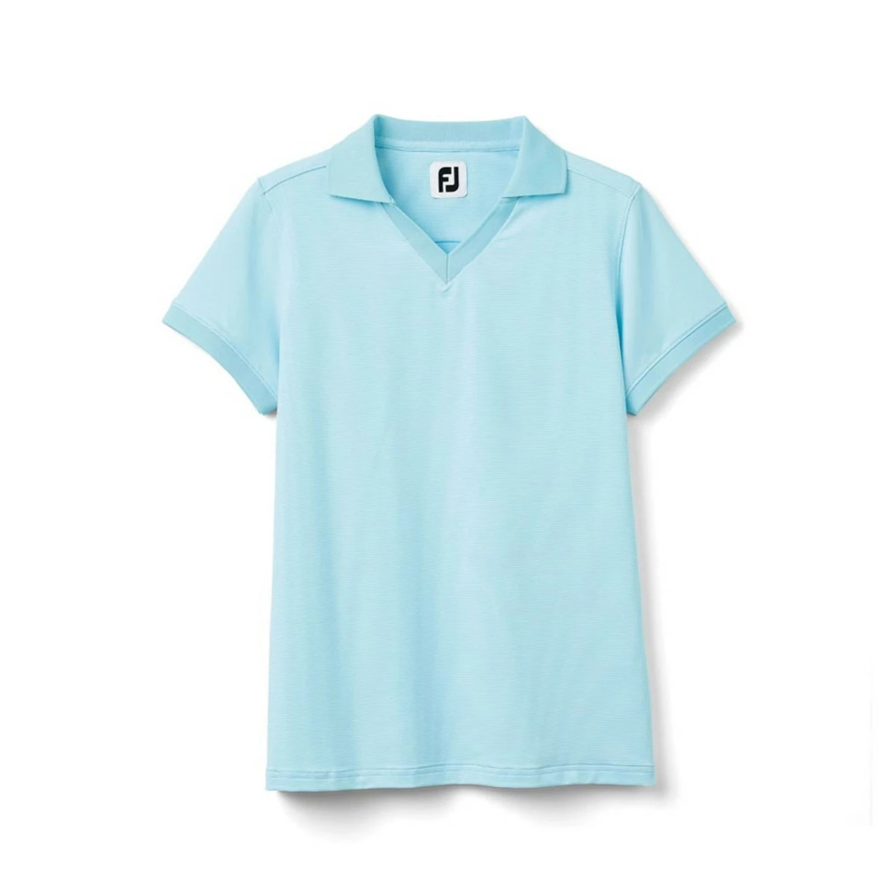 FootJoy Women's Stretch Lisle End On End Open Collar Polo 2 FootJoy Women's Stretch Lisle End On End Open Collar Polo - Image 2