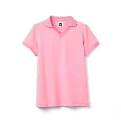 FootJoy Women's Stretch Lisle End On End Open Collar Polo 8 FootJoy Women's Stretch Lisle End On End Open Collar Polo -Golf Bag Sales footjoy womens stretch lisle end on end open collar polo pink azalea 01 47866.1633379496