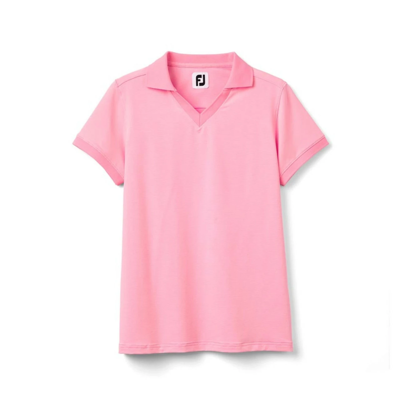 FootJoy Women's Stretch Lisle End On End Open Collar Polo 4 FootJoy Women's Stretch Lisle End On End Open Collar Polo - Image 4