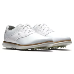 FootJoy Women's Traditions Golf Shoes 46 FootJoy Women's Traditions Golf Shoes -Golf Bag Sales footjoy womens traditions golf shoes white gray 05 92890.1669393260