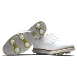 FootJoy Women's Traditions Golf Shoes 47 FootJoy Women's Traditions Golf Shoes -Golf Bag Sales footjoy womens traditions golf shoes white gray 06 77747.1669393256