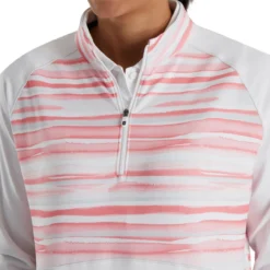 FootJoy Women's Watercolor Half-Zip Mid-Layer 31 FootJoy Women's Watercolor Half-Zip Mid-Layer -Golf Bag Sales footjoy womens watercolor half zip mid layer white 04 88961.1676598409