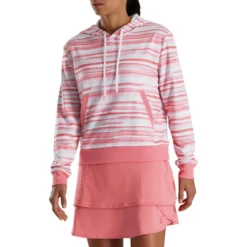 FootJoy Women's Watercolor Pullover Hoodie 18 FootJoy Women's Watercolor Pullover Hoodie -Golf Bag Sales footjoy womens watercolor pullover hoodie bright coral 02 30874.1676598289