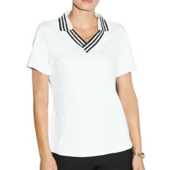 GGBLUE Elisha Polo 5 GGBLUE Elisha Polo -Golf Bag Sales ggblue elisha polo white black 01 53097.1649879330