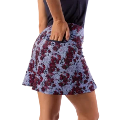 Golftini Women's Cosmic Pull-On Ruffle Tech Skort
