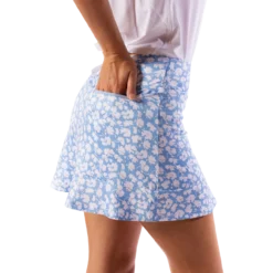 Golftini Women's Deja Vu Pull-On Ruffle Tech Skort
