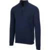 Greg Norman Performance Blend Lined 1/4 Zip Wind Sweater