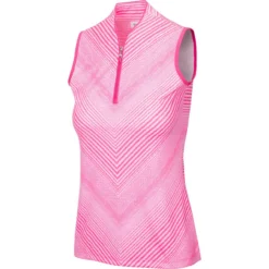 Greg Norman Women's 2Below Sleeveless Polo 9 Greg Norman Women's 2Below Sleeveless Polo -Golf Bag Sales greg norman womens 2below sleeveless polo paradise 01 27112.1659042479