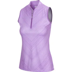 Greg Norman Women's 2Below Sleeveless Polo 8 Greg Norman Women's 2Below Sleeveless Polo -Golf Bag Sales greg norman womens 2below sleeveless polo sugar plum 01 81944.1659042479