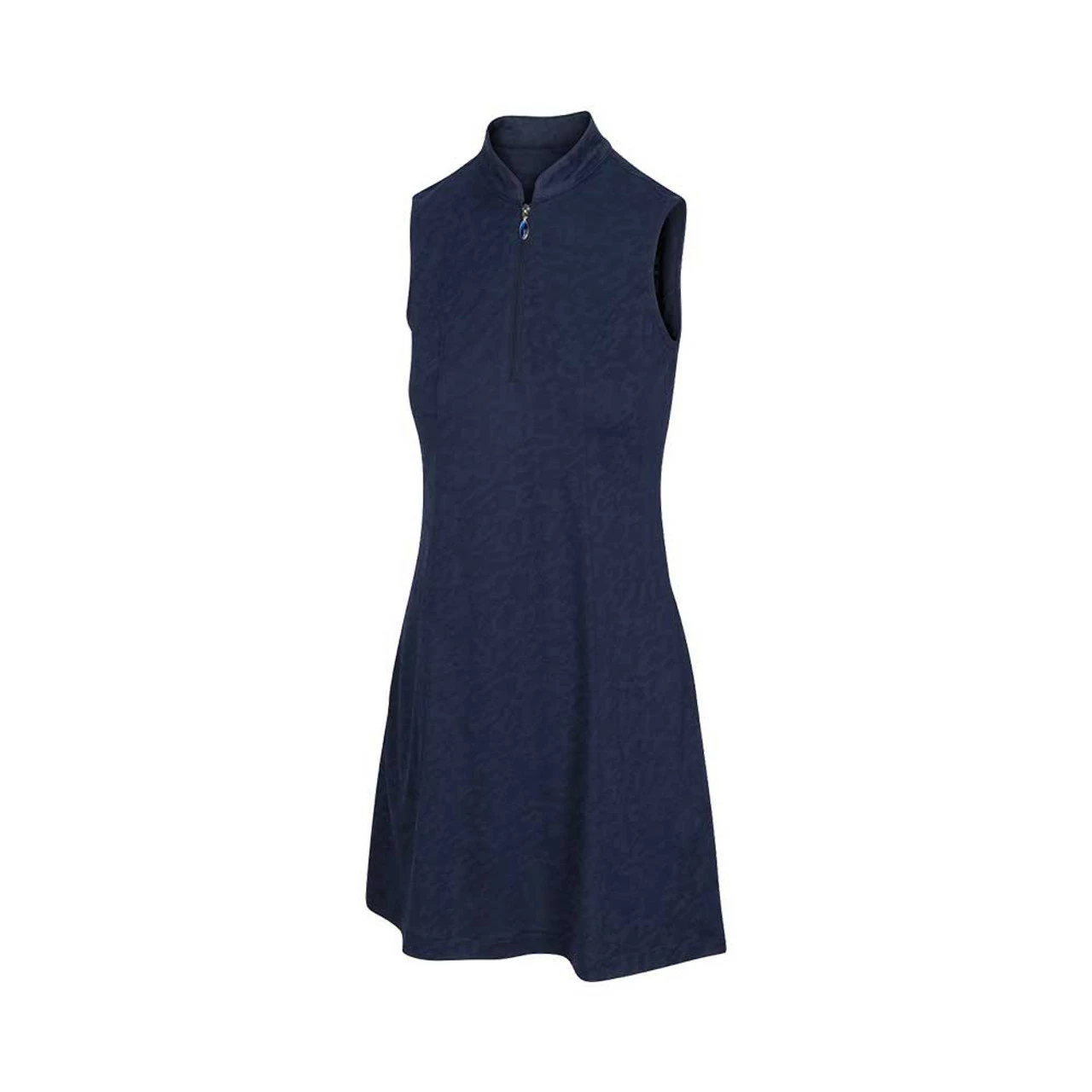 Greg Norman Women's Flare Sleeveless Zip Dress 3 Greg Norman Women's Flare Sleeveless Zip Dress - Image 3