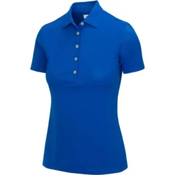 Greg Norman Women's Freedom Micro Pique Short Sleeve Polo -Golf Bag Sales greg norman womens freedom micro pique short sleeve polo maritime 01 15189.1659043413