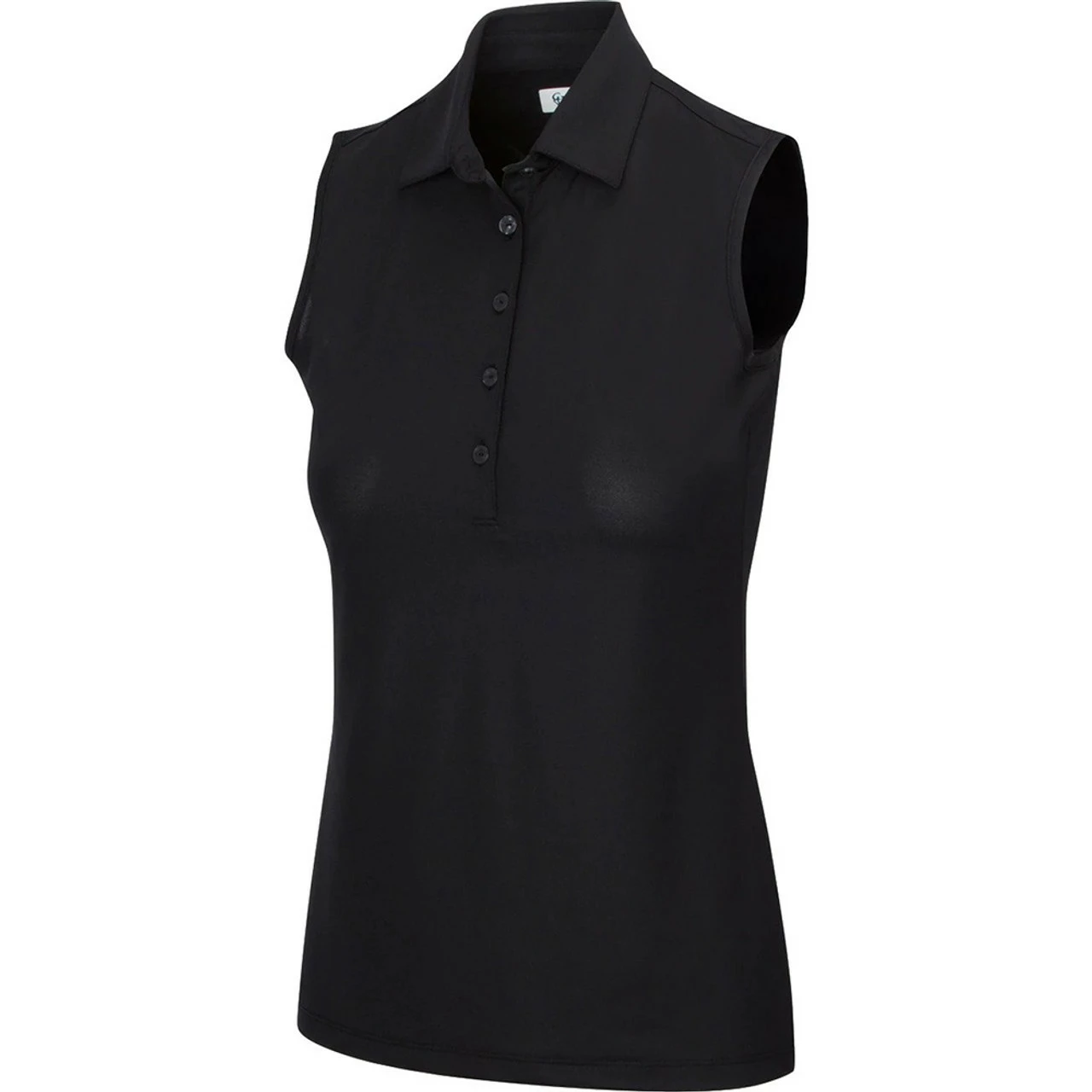 Greg Norman Women's Freedom Micro Pique Sleeveless Polo 1 Greg Norman Women's Freedom Micro Pique Sleeveless Polo